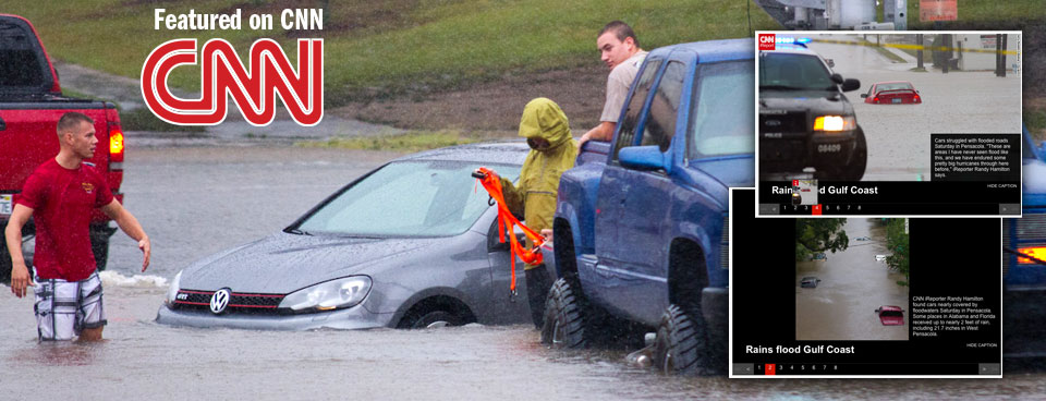 Randy’s images from Pensacola flood gain national exposure