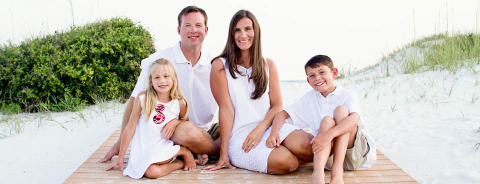 Family Beach Portrait Photography, Pensacola Beach, Florida