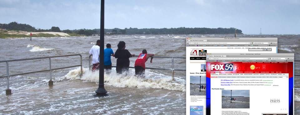 Hurricane Isaac Photo Journalism | Pensacola, FL and Gulf Shores, AL