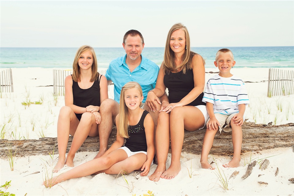 Pensacola Beach Family Portrait Session