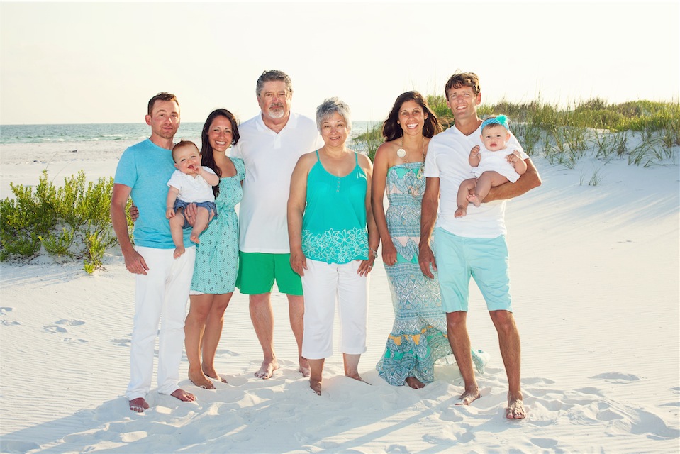 Pensacola Beach Multi Family Photography Session