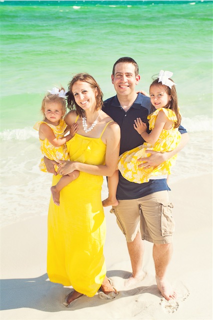 Navarre Beach Family Portrait Photography Session