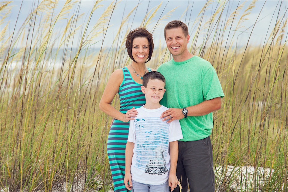 Pensacola Beach Family Portrait Photography Session
