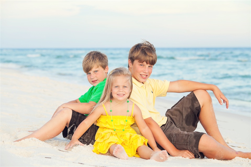 Pensacola Beach Family Portrait Photography Session