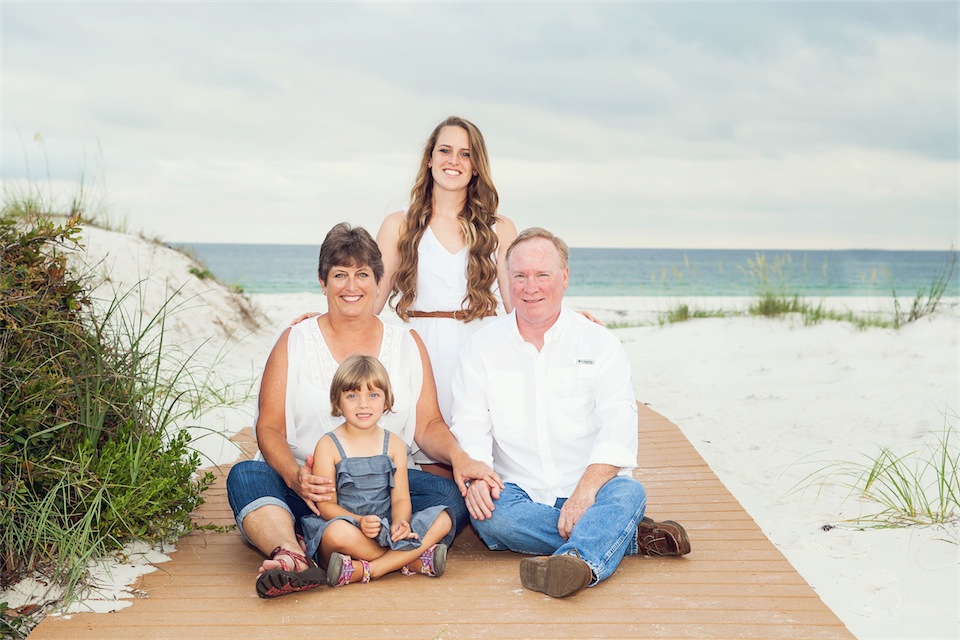 Pensacola Beach Family Portrait Photography Session