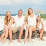 pensacola beach family portrait