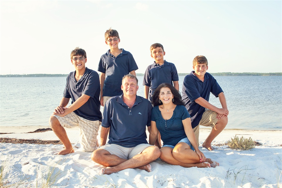 Navarre Beach Family Portrait Photography Session