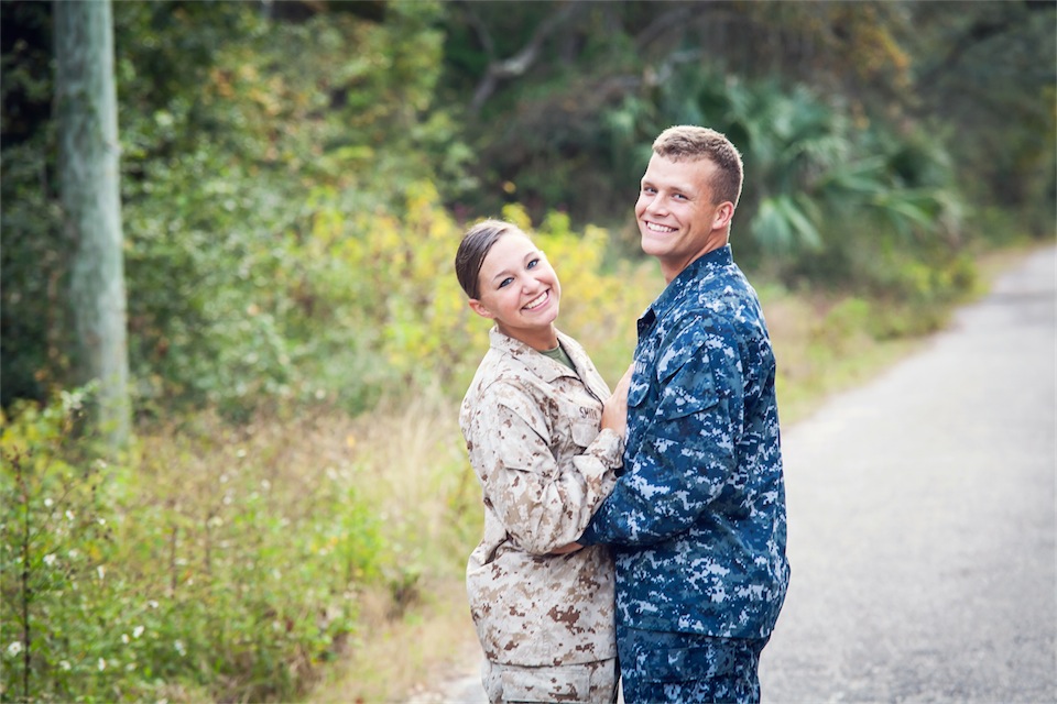 Pensacola NAS Couples Photography Session