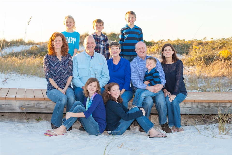 Pensacola Beach Family Portrait Session