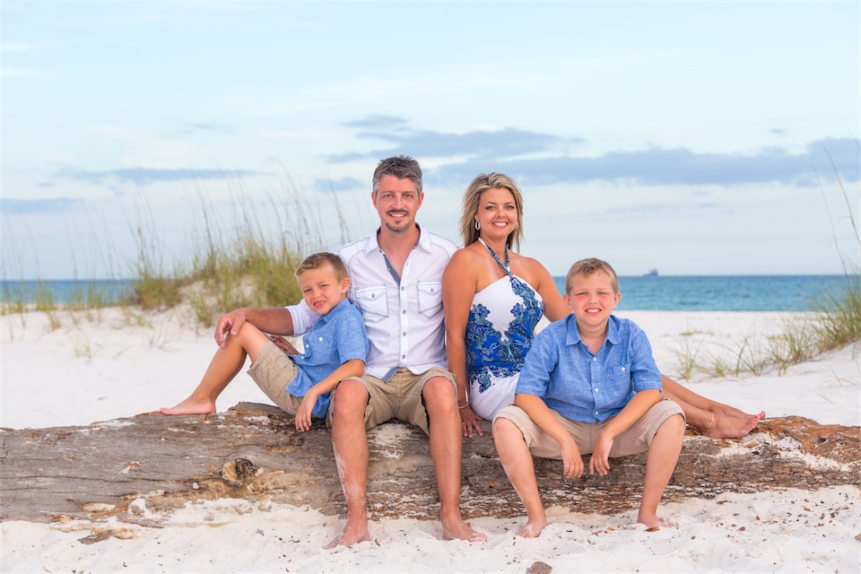 Pensacola Beach Family Portrait Photography Session